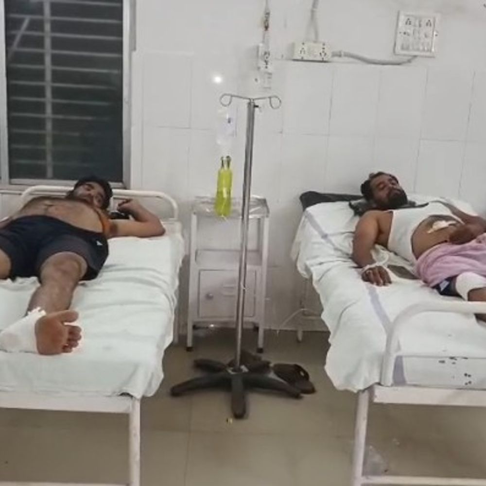 पन्ना में पुरानी रंजिश में दो भाइयों को चाकू मारे:आरोपियों ने लोहे के पाइप से भी वार किया; पिता पर उकसाने का आरोप