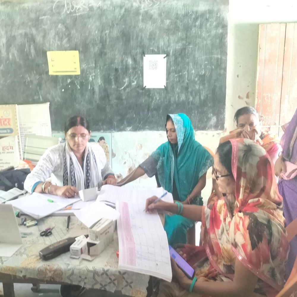 वनद्वार में 12 गर्भवती महिलाओं की हुई जांच:स्वास्थ्य एवं कल्याण केंद्र में चेकअप के बाद डॉक्टरों ने दिया परामर्श