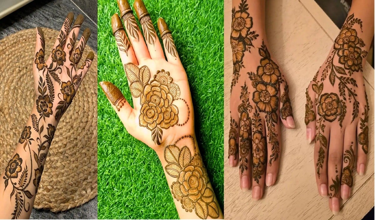 Raksha Bandhan 2026 Special: इस रक्षाबंधन ट्राई करें ये Trending और Royal Floral Mehndi Designs