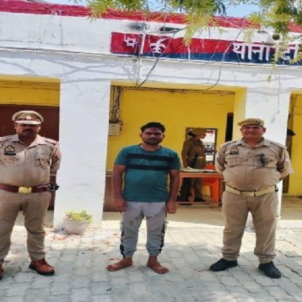 NTPC सोलर प्लांट में तार चोरी कर तांबा बेचता था:पुलिस ने आरोपी को पकड़ा, 2,500 रुपए बरामद; 6 मुकदमे दर्ज