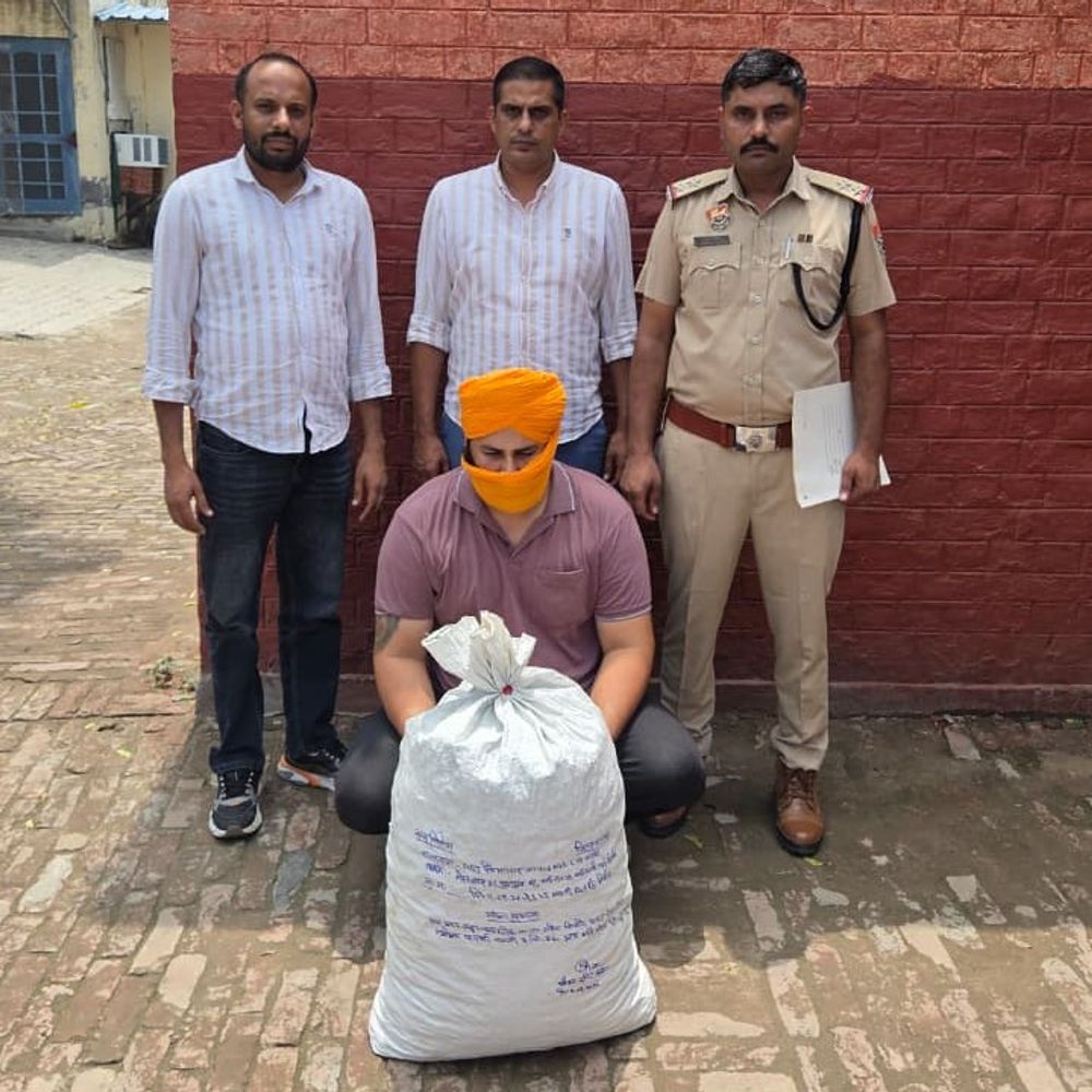 करनाल पुलिस ने अरेस्ट किया नशा तस्कर:तलाशी में डोडा पोस्त बरामद, सीआईए असंध टीम ने की कार्रवाई, NDPS में केस दर्ज