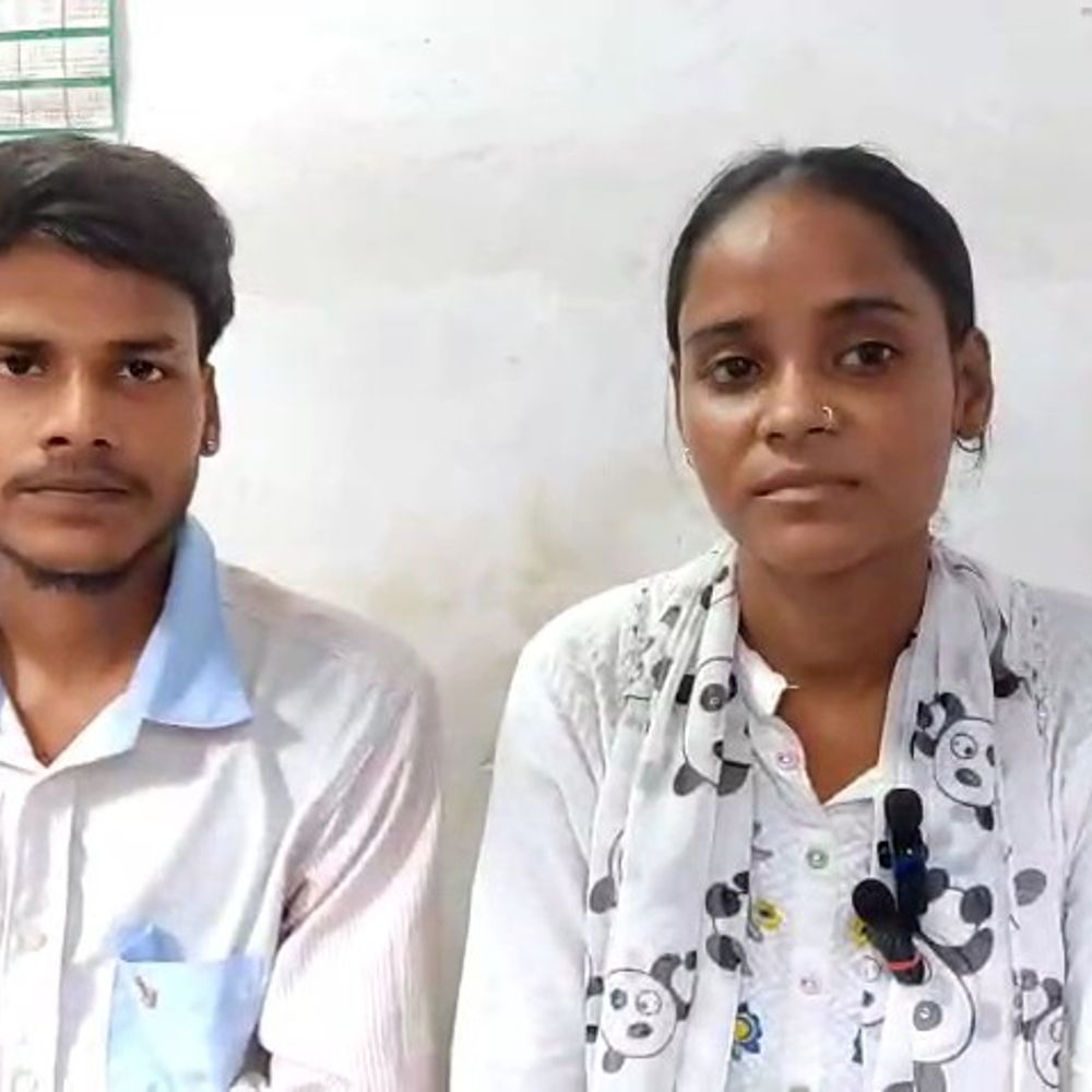 प्रेम विवाह के बाद युवती ने मांगी सुरक्षा:बरेली में परिजनों पर धमकाने का आरोप, बोली- अपनी मर्जी से समीर से की शादी