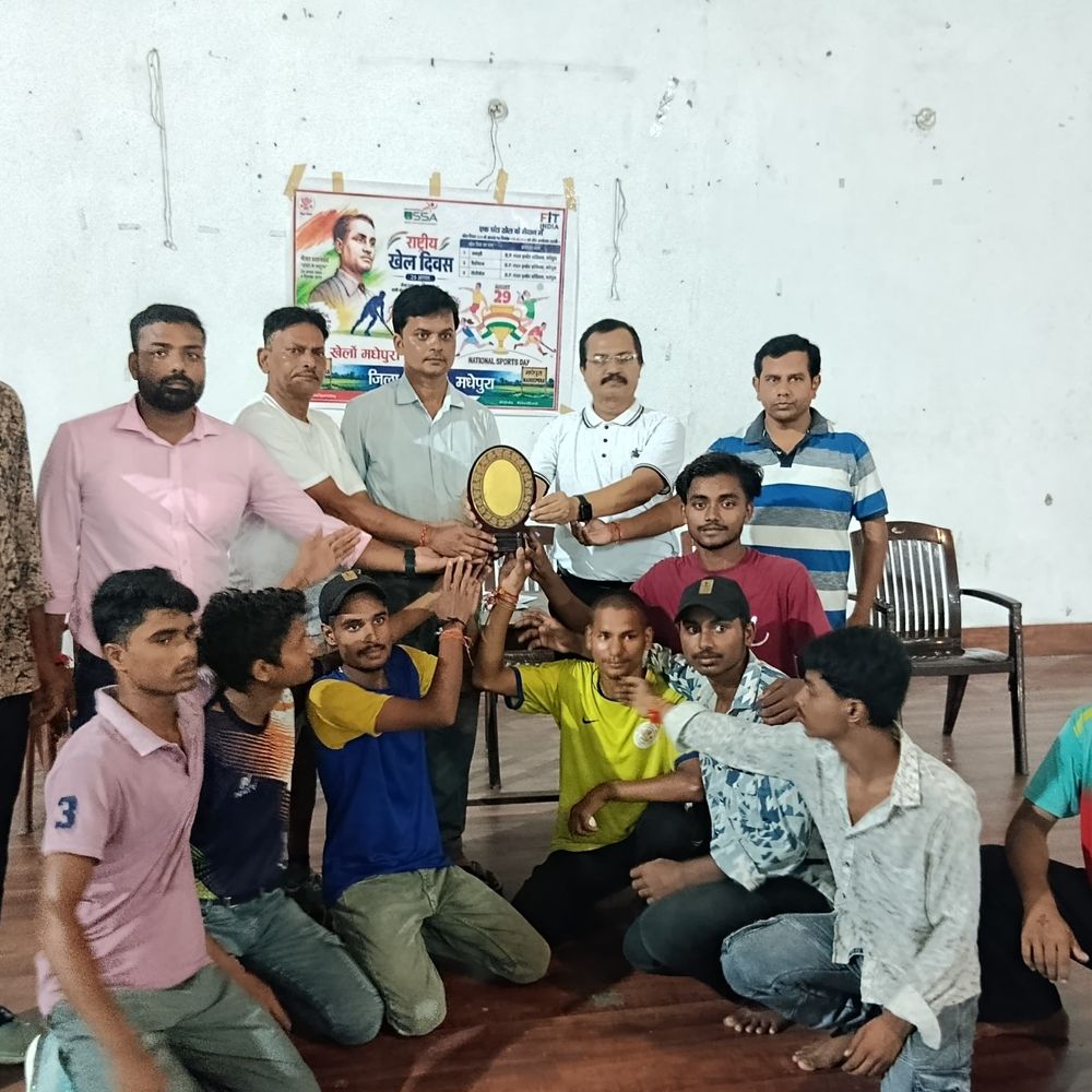 मधेपुरा में खेल दिवस पर कबड्डी-वॉलीबॉल प्रतियोगिता:बिहारीगंज ने सिंहेश्वर को हराया, मेजर ध्यानचंद को लोगों ने किया याद