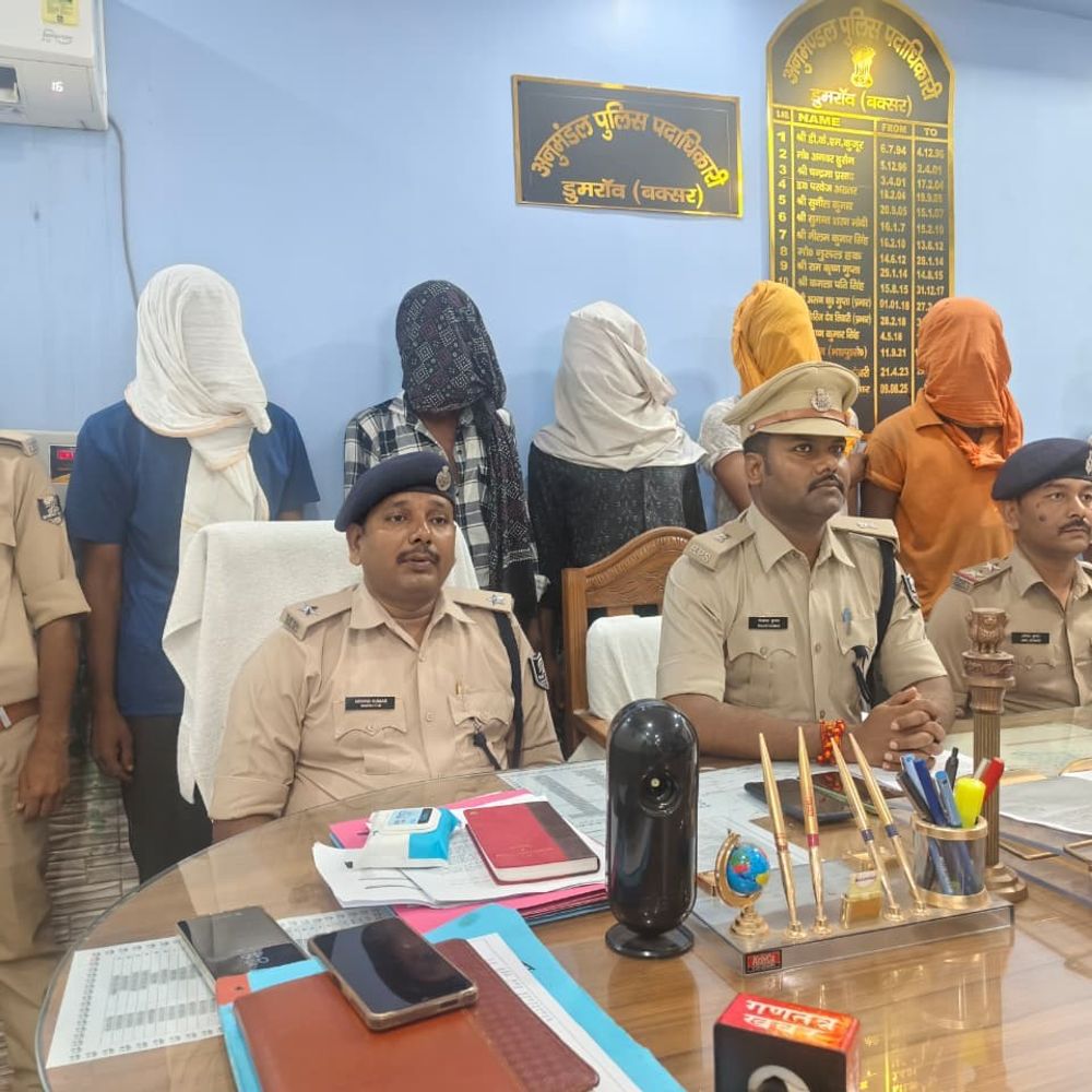 बक्सर में फिरौती के लिए युवक का अपहरण:पुलिस ने किया खुलासा, 5 गिरफ्तार; 50 हजार की फिरौती मांगी गई थी