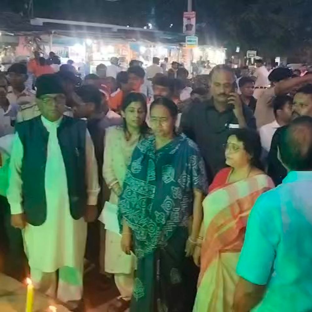 मधेपुरा में विभाजन विभीषिका स्मृति दिवस पर कैंडल मार्च:प्रभारी मंत्री शीला मंडल हुईं शामिल, भाईचारे और एकता का संदेश