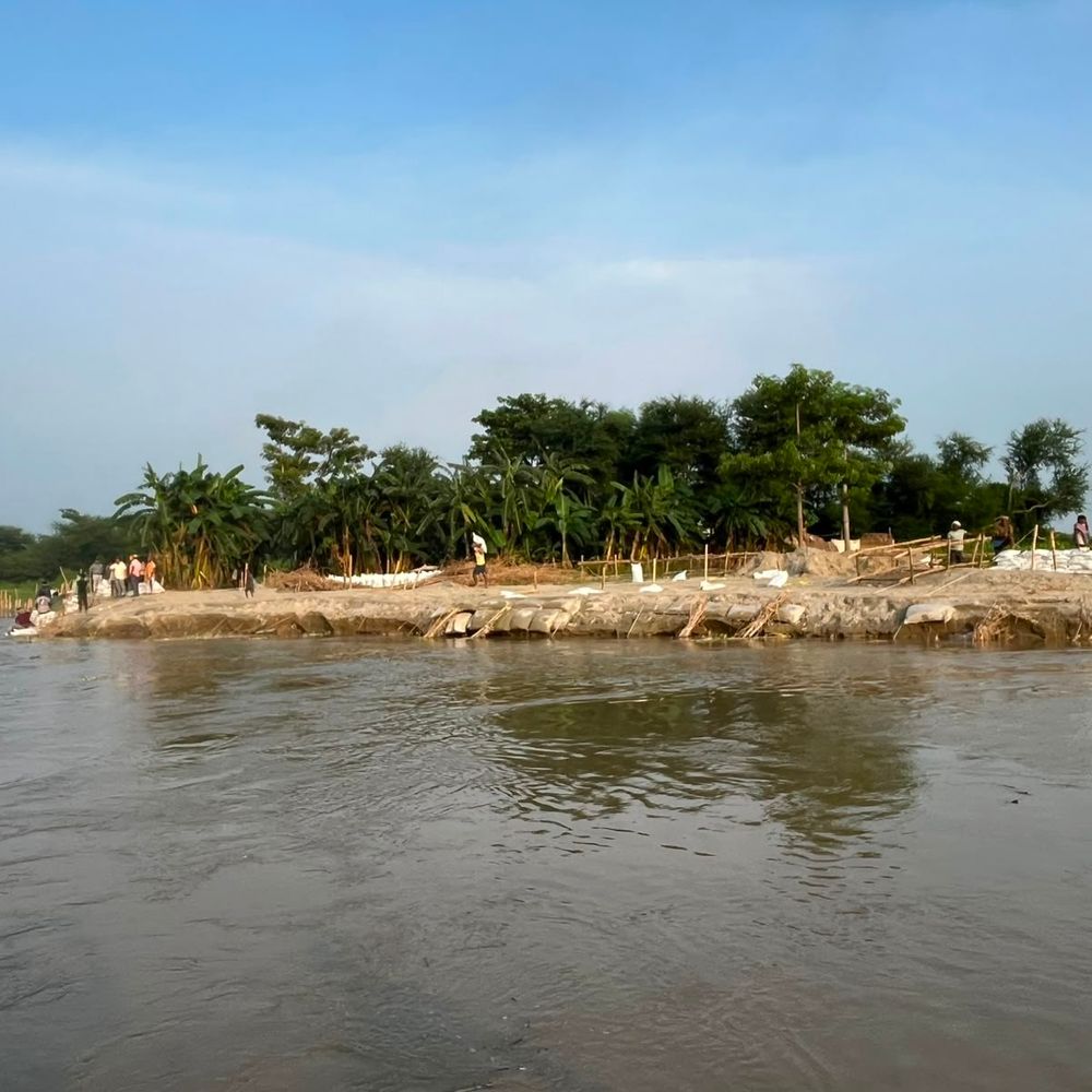 खगड़िया में बागमती कटाव से उत्तरी-दक्षिणी बहोरवा पर संकट:सांसद राजेश वर्मा ने डीएम से तत्काल कार्रवाई की मांग की