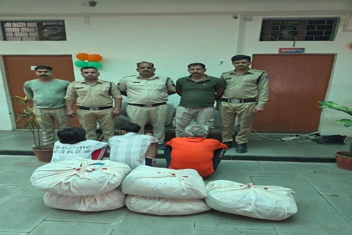 मादक पदार्थ तस्करी के दो प्रकरण में 118 किलो डोडाचूरा जब्त, 5 आरोपी गिरफ्तार