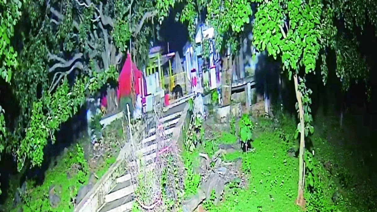 राजहरा बाबा मंदिर परिसर में फिर दिखा भालू, फैली दहशत