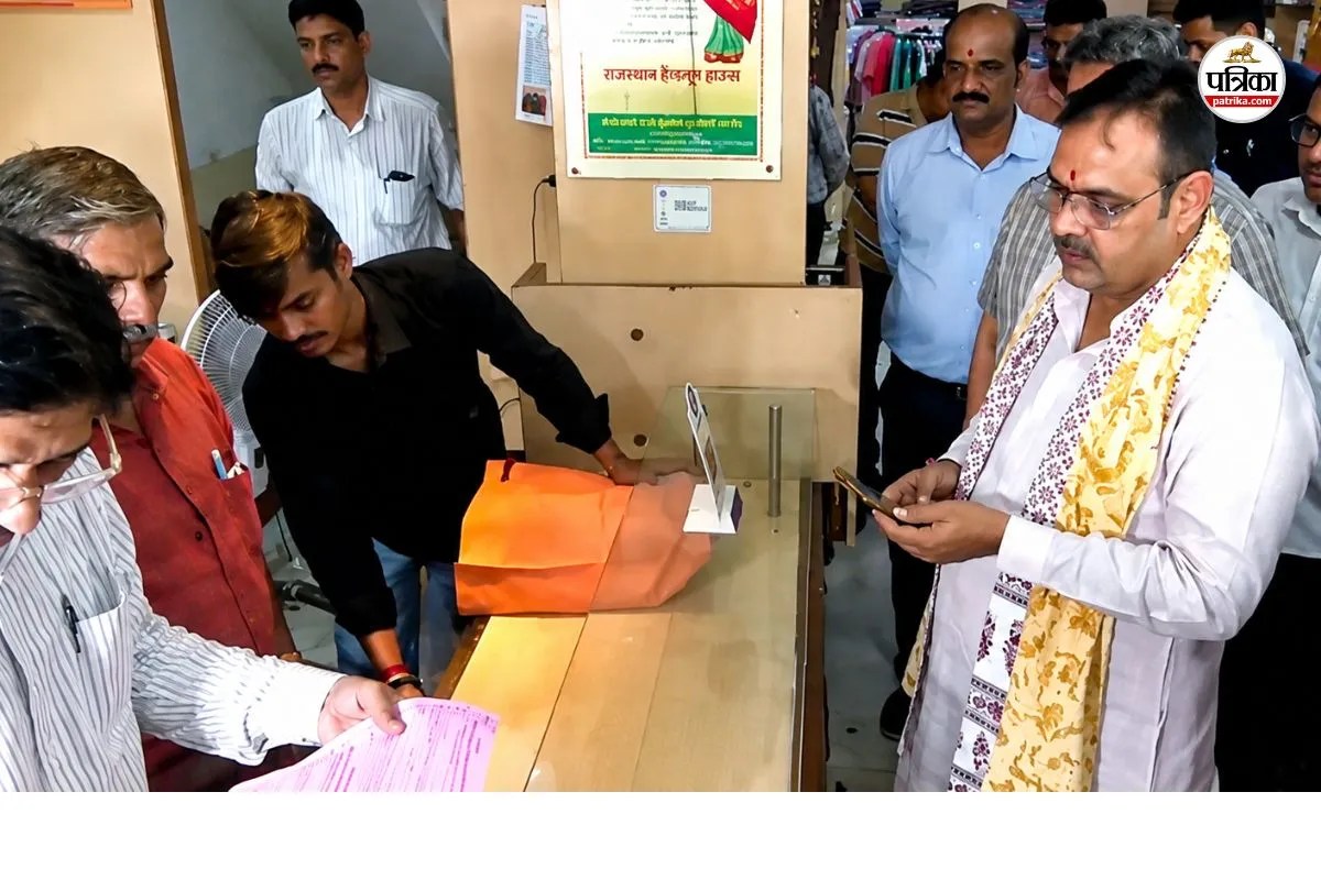 Handloom Day : सीएम भजनलाल ने कहा, राजस्थान अपनी हथकरघा कारीगरी के लिए विश्व में फेमस, शोरूम से खरीदे उत्पाद