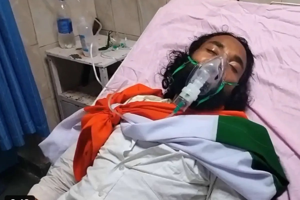 ‘रांची सदर अस्पताल में भर्ती हुए छात्र नेता देवेंद्र नाथ महतो’, 9 दिन से भूख हड़ताल के बाद बिगड़ी तबीयत