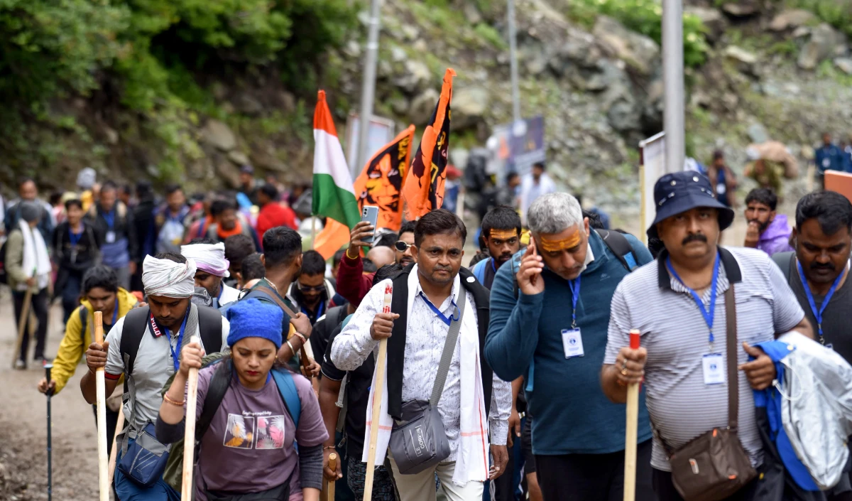 अमरनाथ यात्रा का अंतिम चरण: Chhari Mubarak की यात्रा का Schedule जारी, 28 अगस्त को होगा समापन