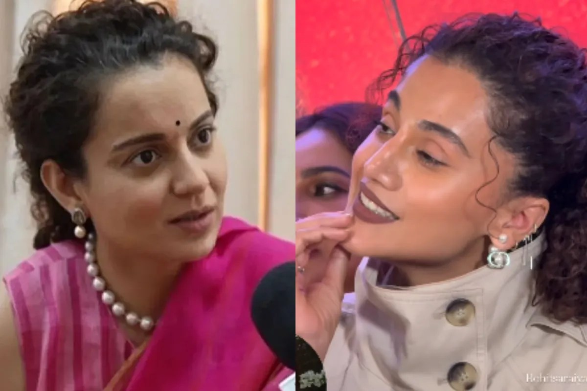 कंगना रनौत के सवाल पर भड़क गईं तापसी पन्नू, बोलीं- आप लोगों को तो मजा आ रहा है, बार-बार पूछते हैं