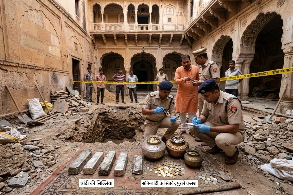 Jaipur Treasure: जयपुर में मिले खजाने को लेकर बड़ा खुलासा, पुलिस के हाथ लगी 66 किलो वजनी चांदी की सिल्लियां