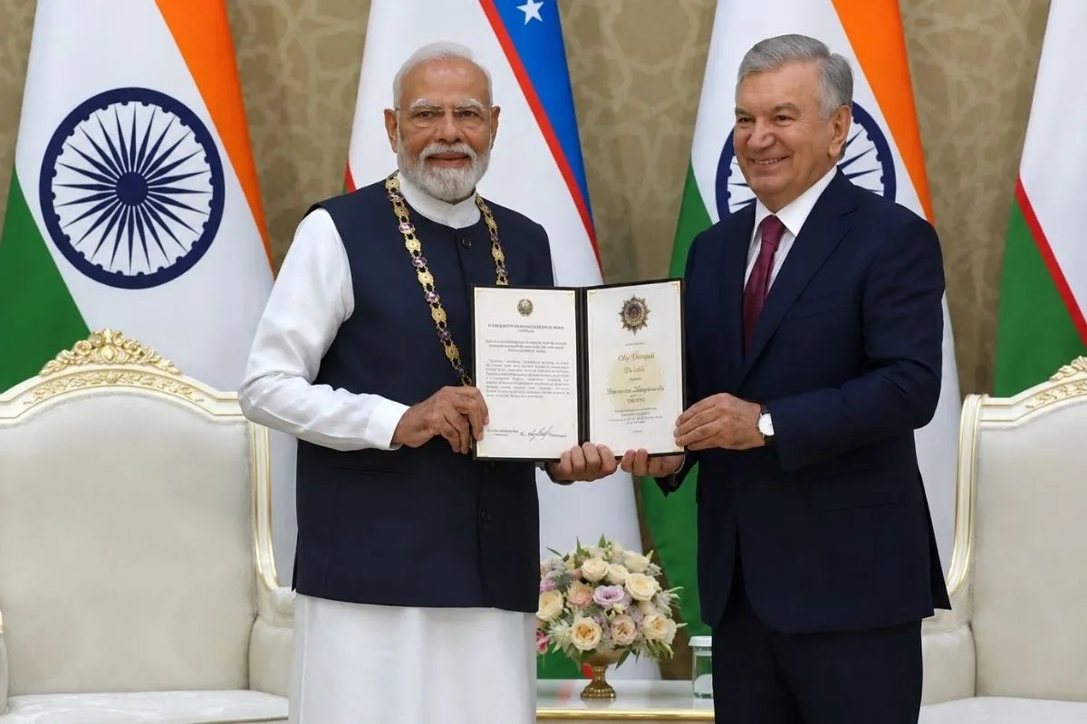 PM Modi को मिला उज्बेकिस्तान का सर्वोच्च सम्मान, भारत से रिश्ते हुए और मजबूत