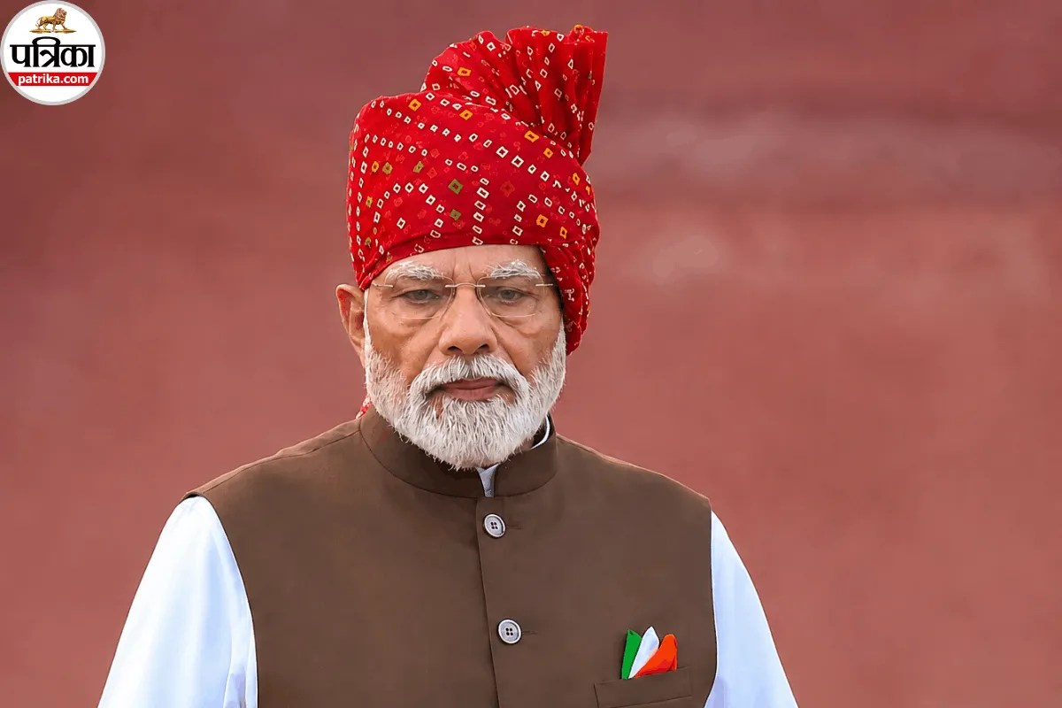 Independence Day पर बंधेज पगड़ी में दिखे पीएम मोदी, जानें राजस्थान की इस पारंपरिक कला के बारे में