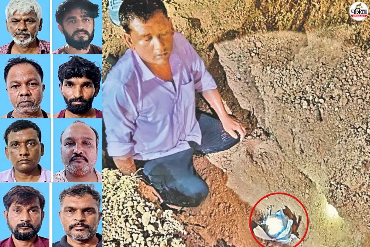 गहरा गड्ढा खोदकर राजस्थान की HPCL रिफाइनरी से क्रूड ऑयल चोरी करने वाले 8 लोग गिरफ्तार, 2 टैंकर तेल बेचने का हुआ खुलासा