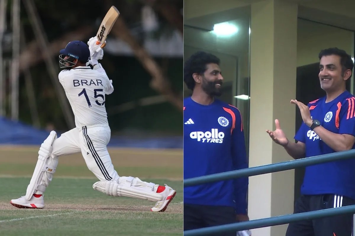 एक ओवर में 4 छक्के, Gurnoor Brar की तूफानी बैटिंग के बाद Gautam Gambhir का रिएक्शन जमकर हो रहा वायरल