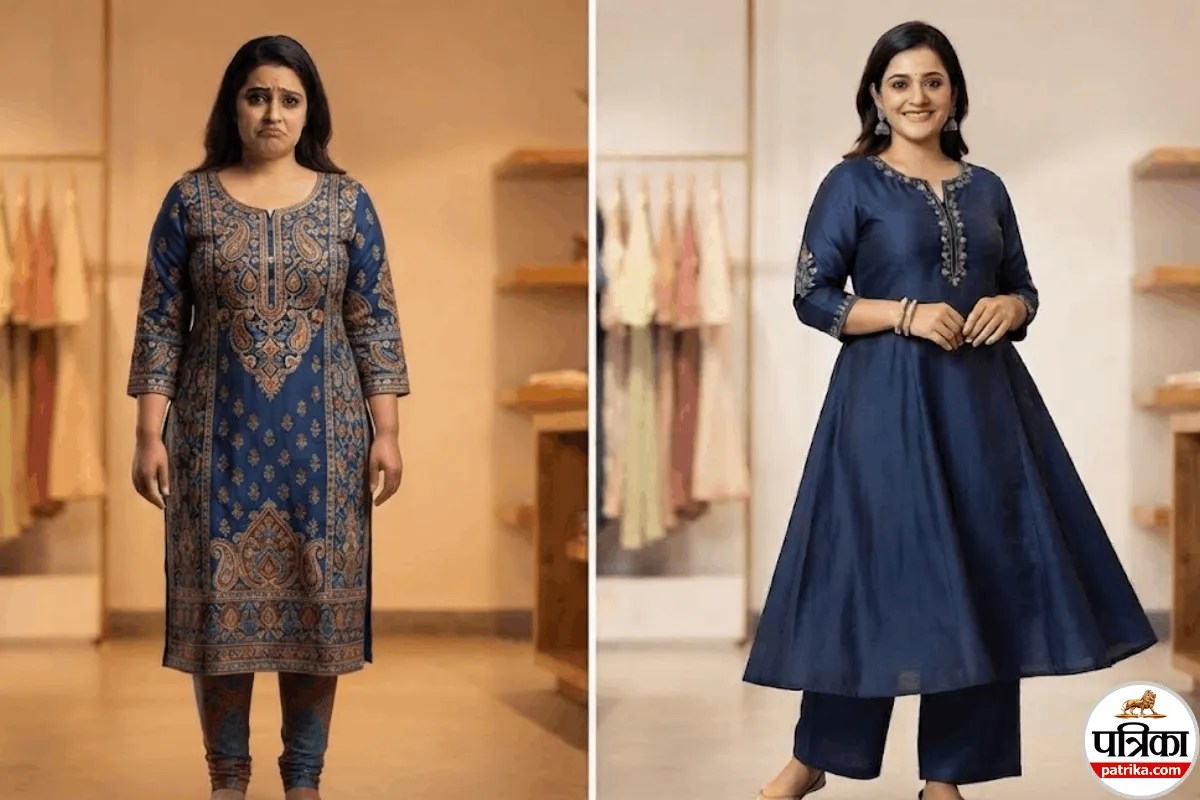 लोअर बॉडी हैवी है तो किस तरह की कुर्ती और सूट पहनें, जानें 5 स्टाइलिंग टिप्स