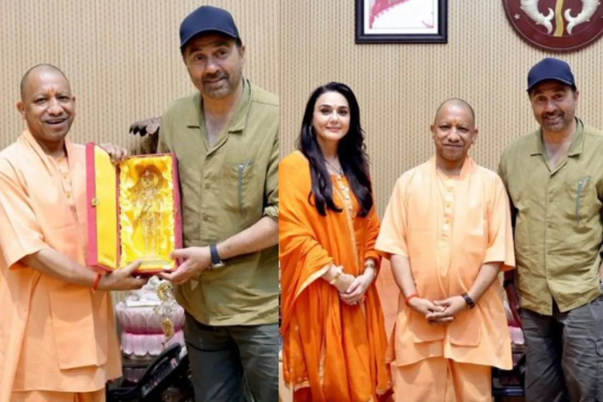 ‘बंटवारा 1947’ के बीच CM योगी के साथ सनी देओल-प्रीति जिंटा की तस्वीर पर छिड़ी बहस, फैंस ने किया ऐसा कमेंट