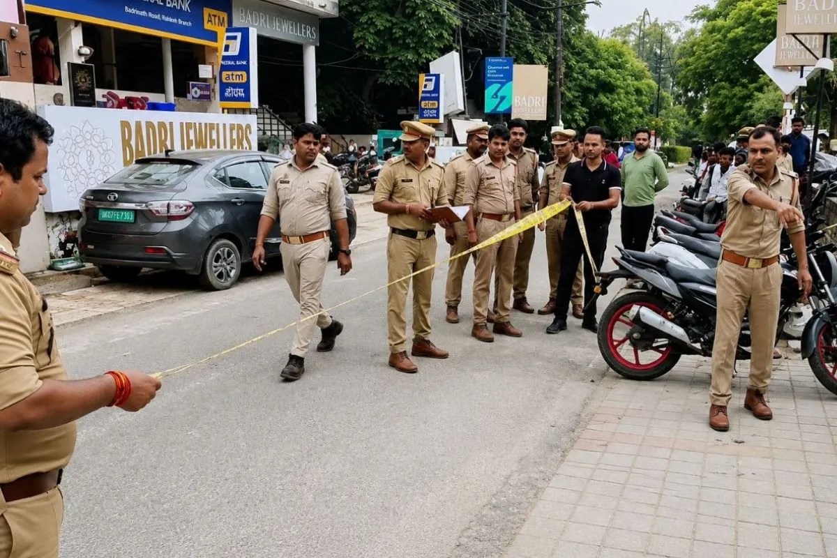 लखनऊ में महिला बैंककर्मी की दिनदहाडे़ हत्या, ICICI बैंक के बाहर गोलियां मारकर फरार हुआ हमलावर पति
