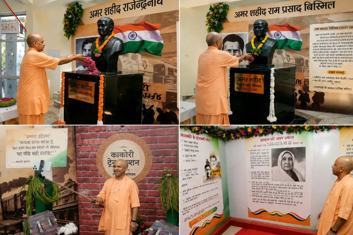 CM योगी का बड़ा विपक्ष पर हमला: बोले- जाति के नाम पर समाज को बांट रहे हैं, युवाओं को क्रांतिकारियों से दूर किया जा रहा है