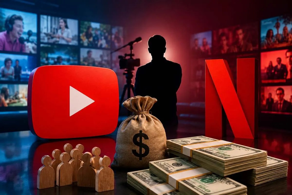 क्रिएटर्स को मिल सकता है करोड़ों डॉलर का ऑफर! Netflix की बढ़ती पकड़ के बीच YouTube का दांव