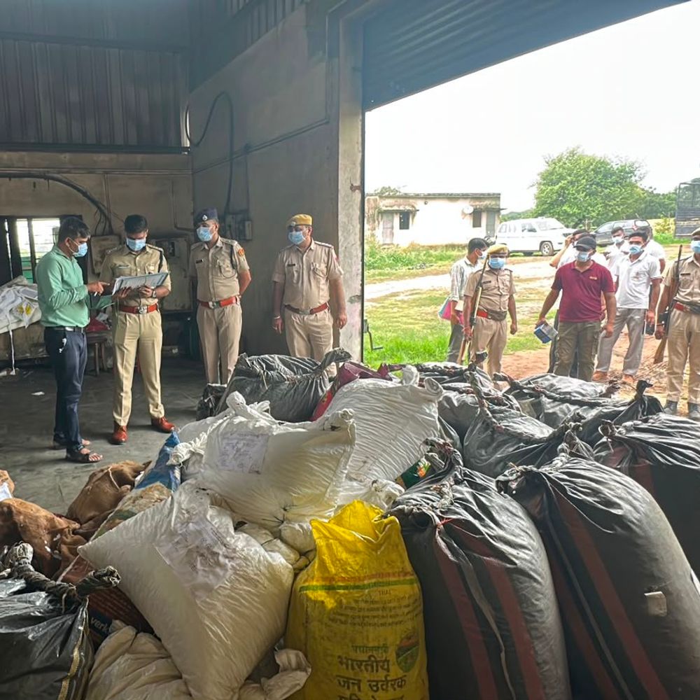 डूंगरपुर में 1 करोड़ रुपए का 497 किलो नशा नष्ट:पुलिस ने भंडारिया घाटा केंद्र में जलाकर किया निस्तारण