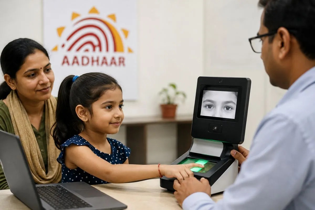 Aadhaar Biometric Update: बच्चों का आधार बायोमेट्रिक अपडेट कराना है जरूरी, 30 सितंबर तक फ्री है सेवा, जानिए प्रोसेस