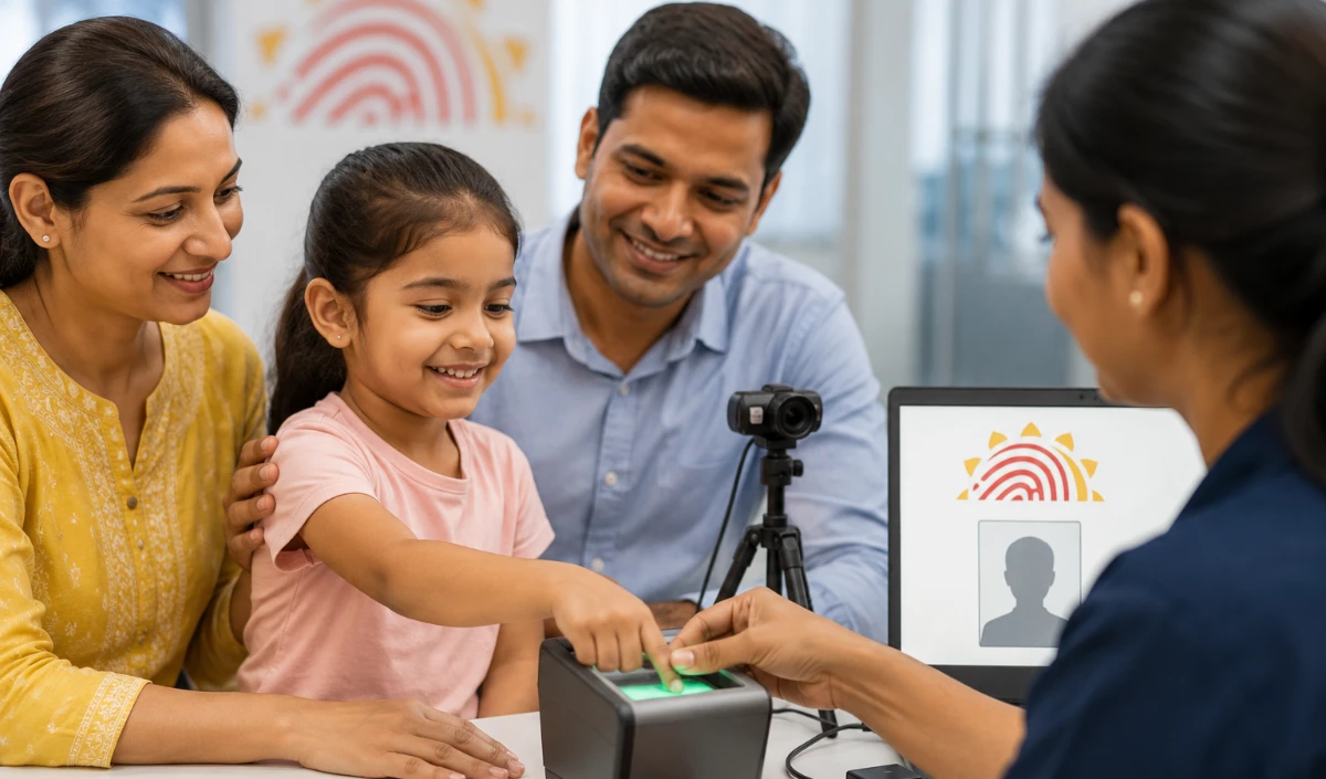 बच्चों के Aadhaar Biometric Update के लिए UIDAI का बड़ा अपडेट, जानें कब तक रहेगी फ्री सर्विस और क्या है तरीका