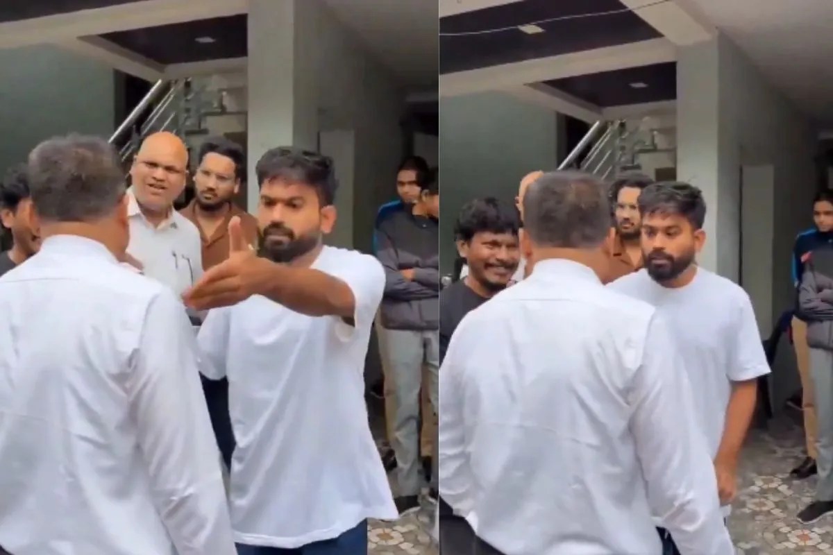 अभिजीत दीपके ने पुलिस अधिकारी को निकाला अपने घर से बाहर, कहा- तुम बाहर जाओ मैं तय करुंगा किससे मिलना है