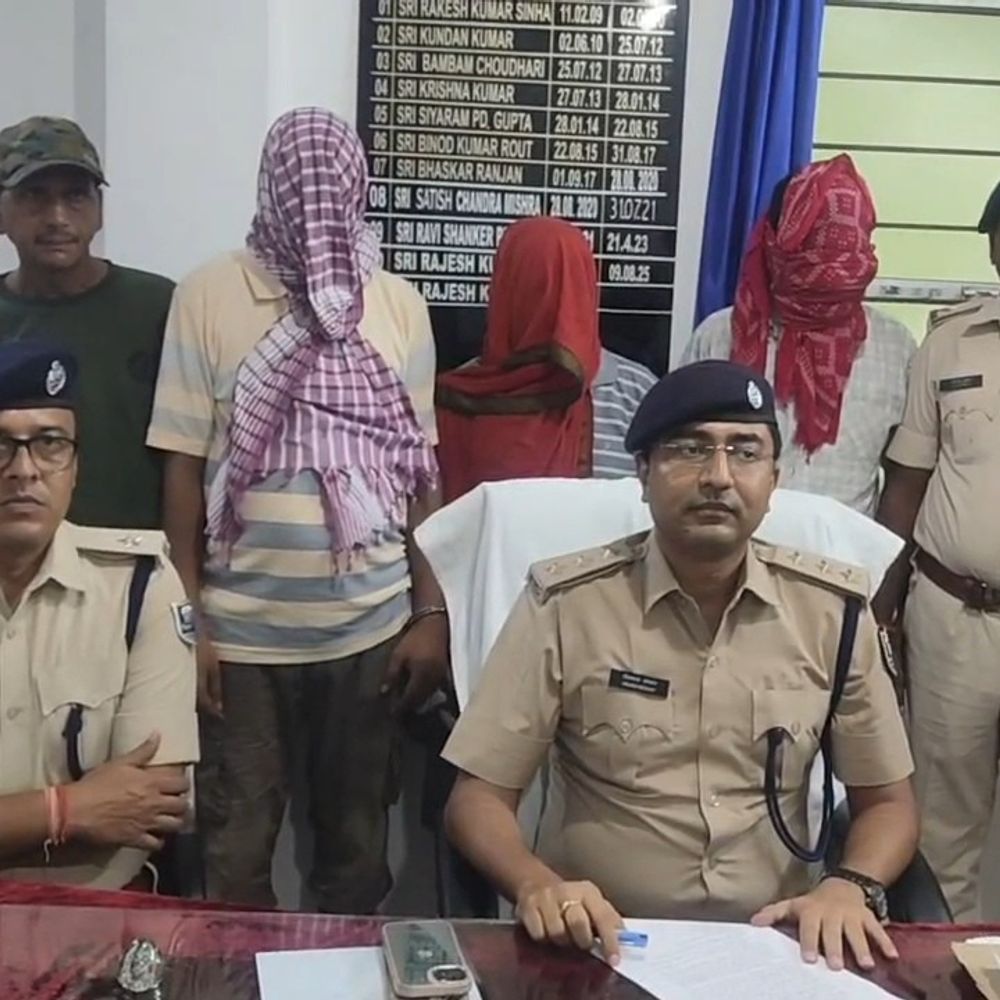 जमुई में चावल लदा ट्रक लूटकांड का खुलासा:ड्राइवर को बंधक बनाकर लूटा था ट्रक, 300 CCTV खंगालकर पुलिस लुटेरों तक पहुंची, 3 गिरफ्तार