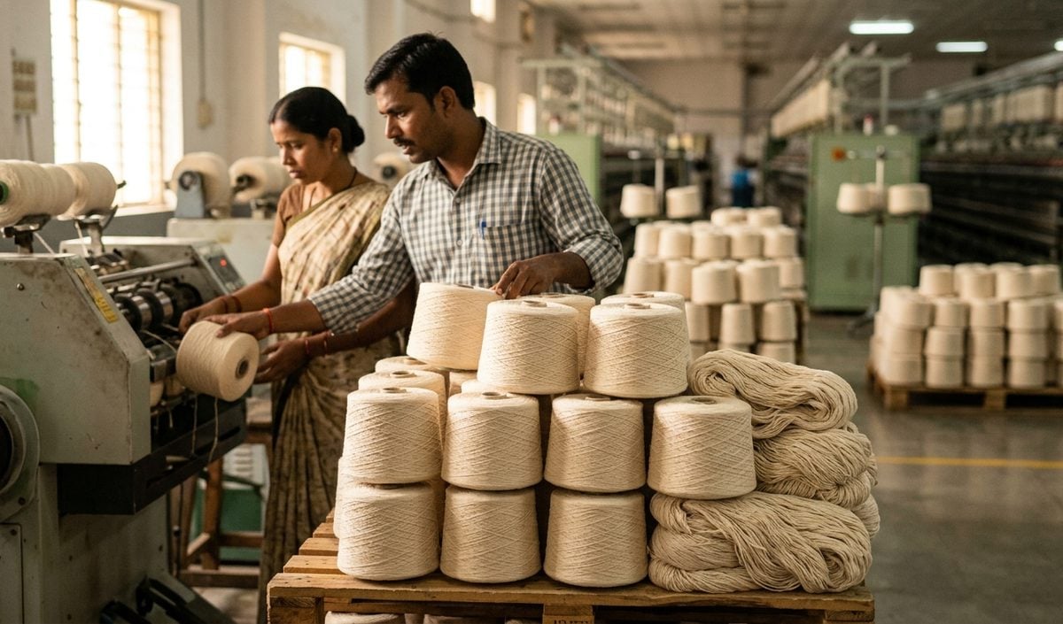 AEPC ने Cotton Yarn Export नियंत्रित करने की मांग की, कीमतों में 60% उछाल