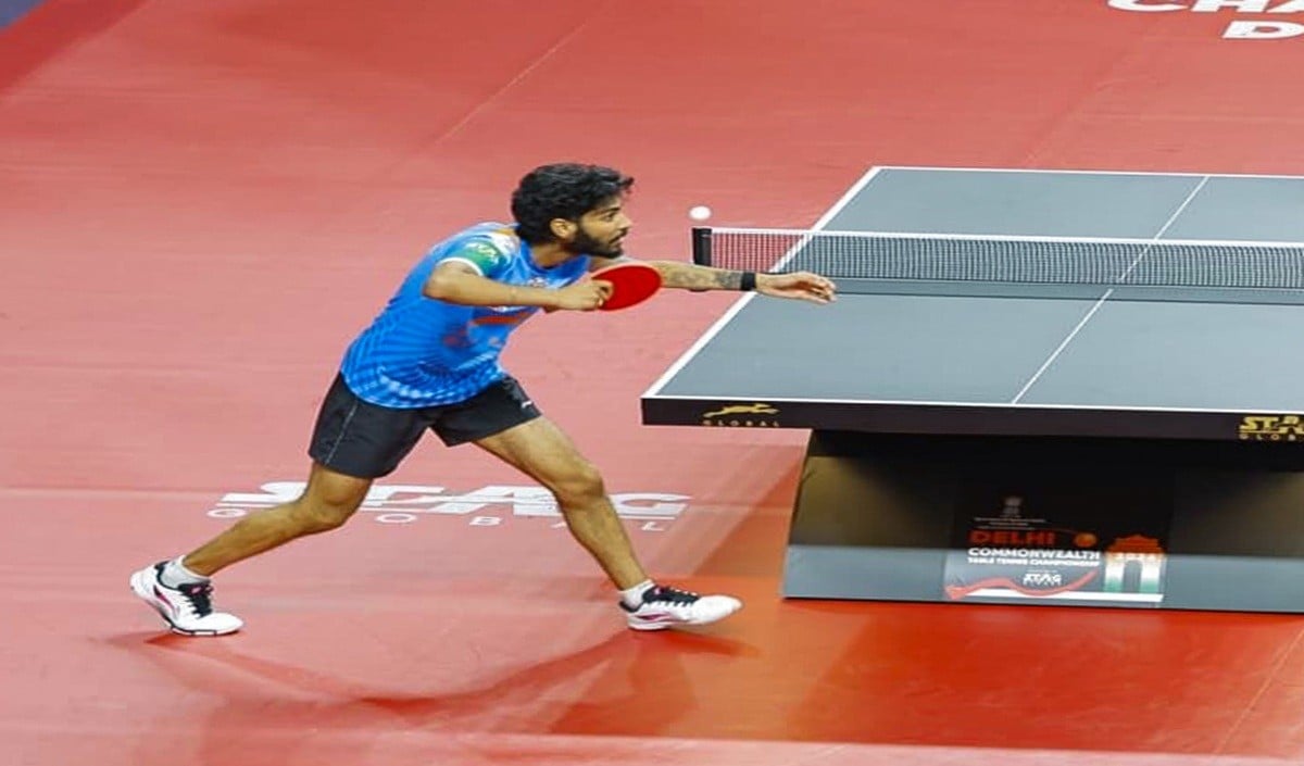 Ankur Bhattacharjee ने WTT Feeder Olomouc में रचा इतिहास, Single and Doubles में जीता Gold