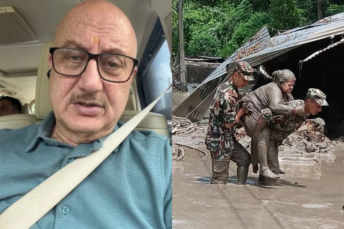 नेपाल में बाढ़ से मची तबाही पर अनुपम खेर ने जताया दुख, बोले- ‘परिवार उजड़ गए, घर बह गए’