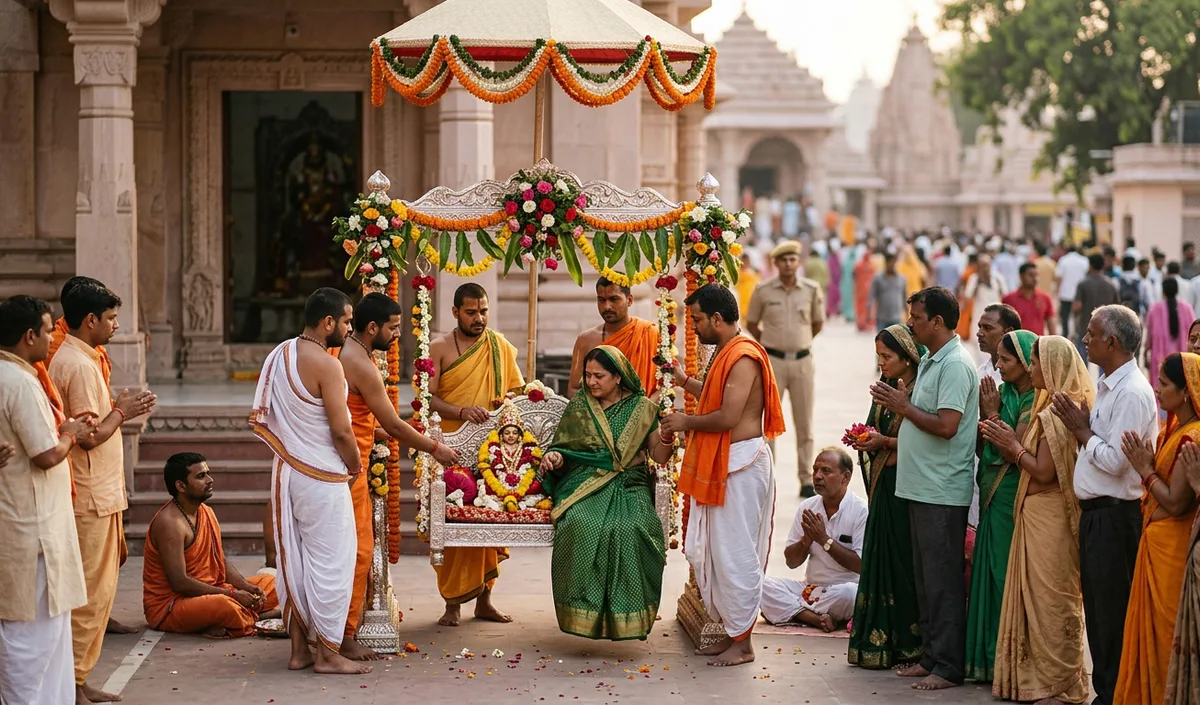 Ayodhya में Sawan Jhula Mela हुआ शुरू, 10 लाख श्रद्धालुओं के पहुंचने का अनुमान