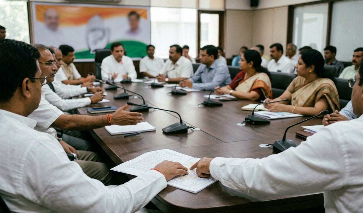 BJP President Nitin Nabin ने 7 राज्यों के चुनाव और Youth Outreach पर की बैठक