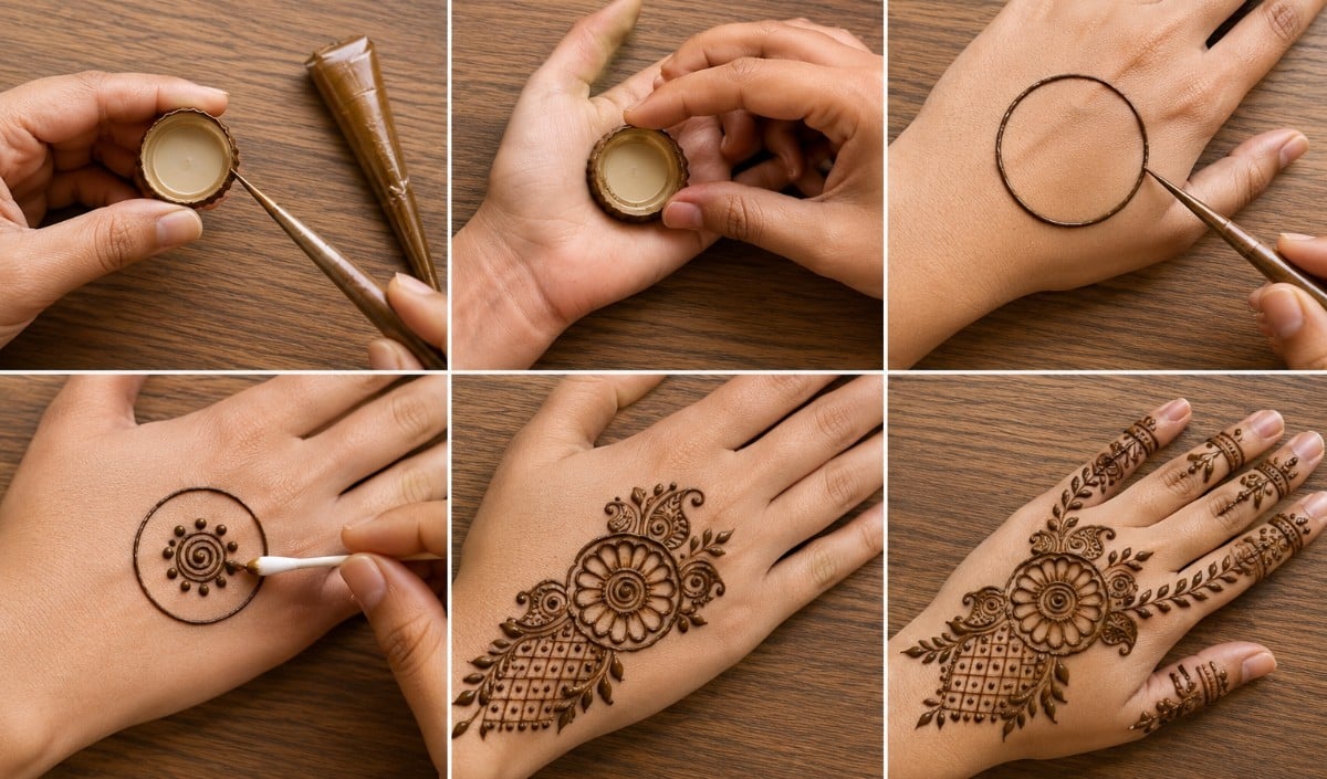 Raksha Bandhan 2026: बोतल के ढक्कन से लगाएं Professional Mehndi Design, जानें इस Viral Hack का पूरा तरीका