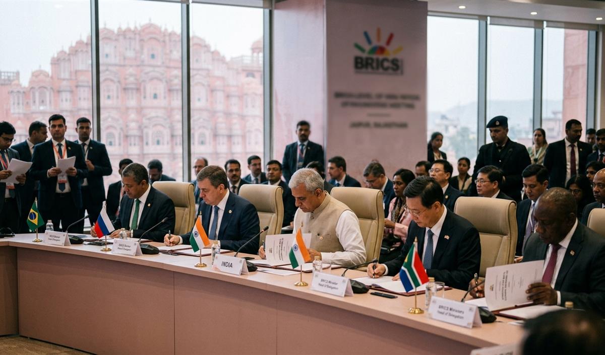 BRICS Trade Ministers की बैठक Jaipur में संपन्न, 2030 रणनीति को दिया अंतिम रूप