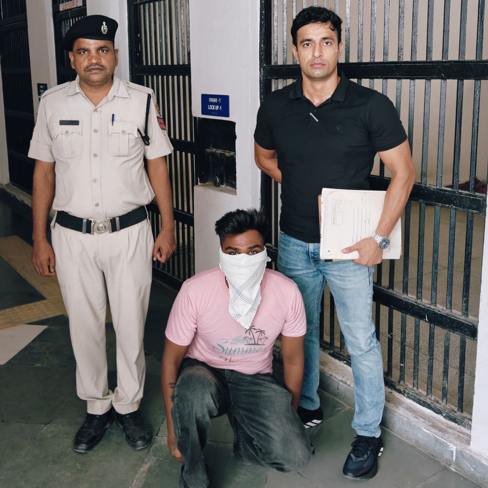 हांसी में विदेश भेजने के नाम पर 7 लाख ठगे:पंजाब का रहने वाला युवक गिरफ्तार, 16 हजार 500 रुपए बरामद