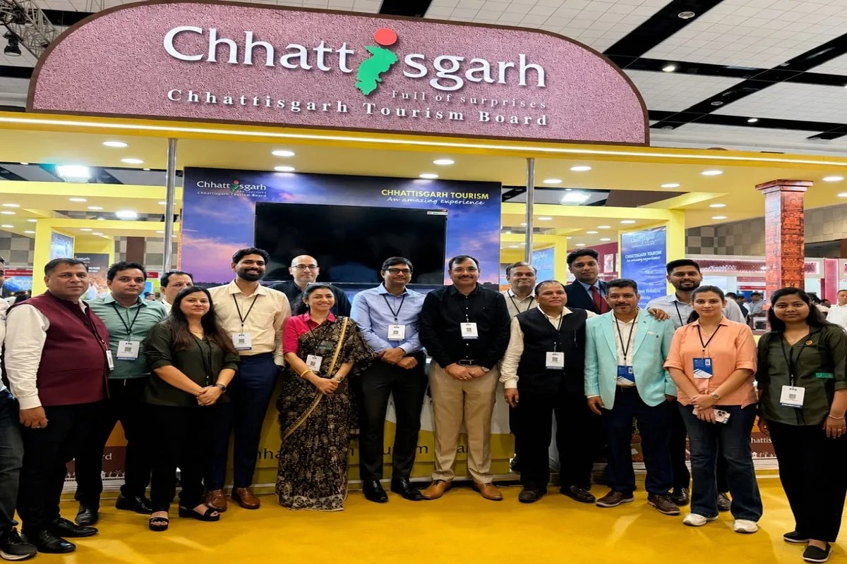 Chhattisgarh Tourism: गुजरात में छाया छत्तीसगढ़ पर्यटन, 100 वर्ग मीटर में सजा आकर्षक पवेलियन, दिखी राज्य की प्राकृतिक-सांस्कृतिक विरासत