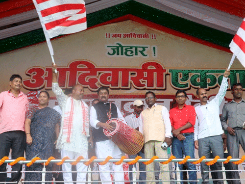 रांची के मोरहाबादी में आज आदिवासी महाजुटान:परिसीमन को 2029 तक फ्रीज करने की मांग, 5 लाख आदिवासियों के जुटने का दावा