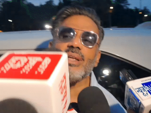 बॉलीवुड एक्टर सुनील शेट्टी बिहार में करेंगे फिल्म की शूटिंग:CM सम्राट से मुलाकात, कहा- बिहार मूवी डेस्टिनेशन हब बन सकता; 60 दिन राज्य में बिताएंगे