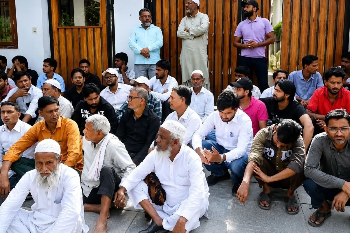 कांग्रेस में टिकट वितरण पर ‘बवाल’, जयपुर जिलाध्यक्ष के घर को कार्यकर्ताओं ने घेरा, जमकर विरोध-प्रदर्शन