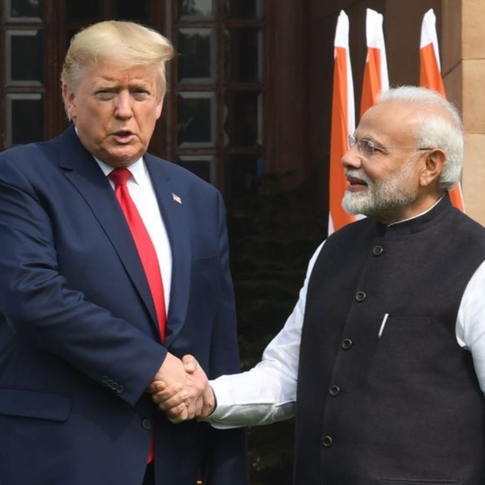 अमेरिकी अधिकारी बोले- मोदी-ट्रम्प टैरिफ का मुद्दा सुलझाएंगे:कहा- उनके बीच अच्छे संबंध; पहले अमेरिका में भारत पर 100% टैरिफ वाला बिल पास हुआ था