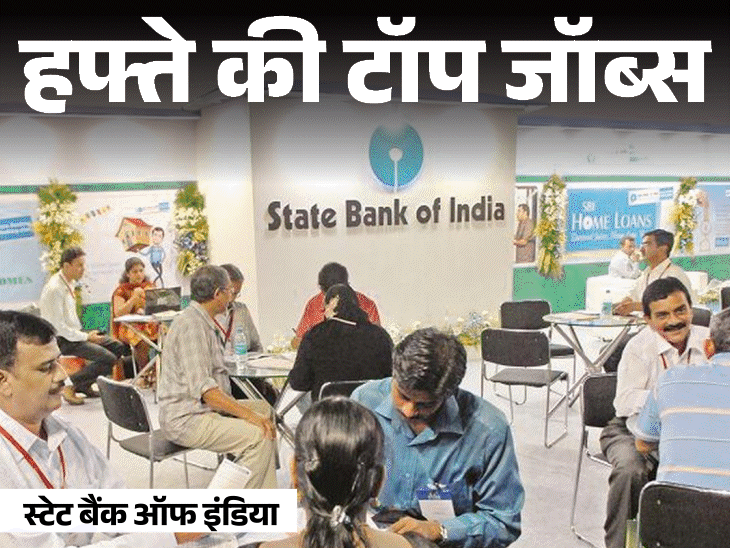 स्टेट बैंक ऑफ इंडिया में 9124 पदों पर भर्ती:UPPSC में 1251 वैकेंसी, देशभर में निकली 14,045 नौकरियां; देखें हफ्ते की टॉप जॉब्स