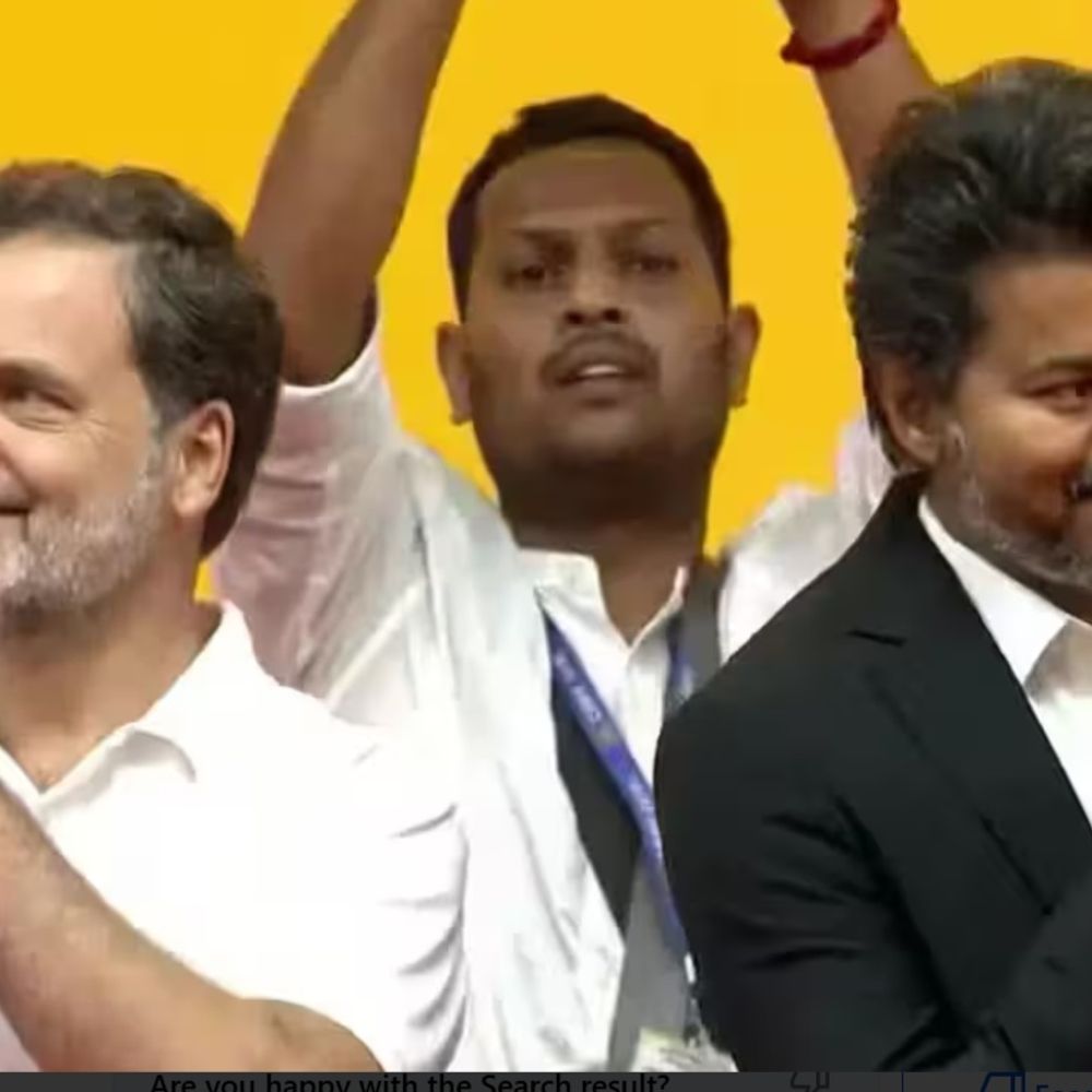 पीएम उम्मीदवारी पर कांग्रेस और TVK में विवाद:मंत्रियों ने विजय को प्रधानमंत्री का दावेदार बताया; कांग्रेस विधायक को तमिलनाडु विधानसभा में विपक्ष की बेंच पर बैठाया