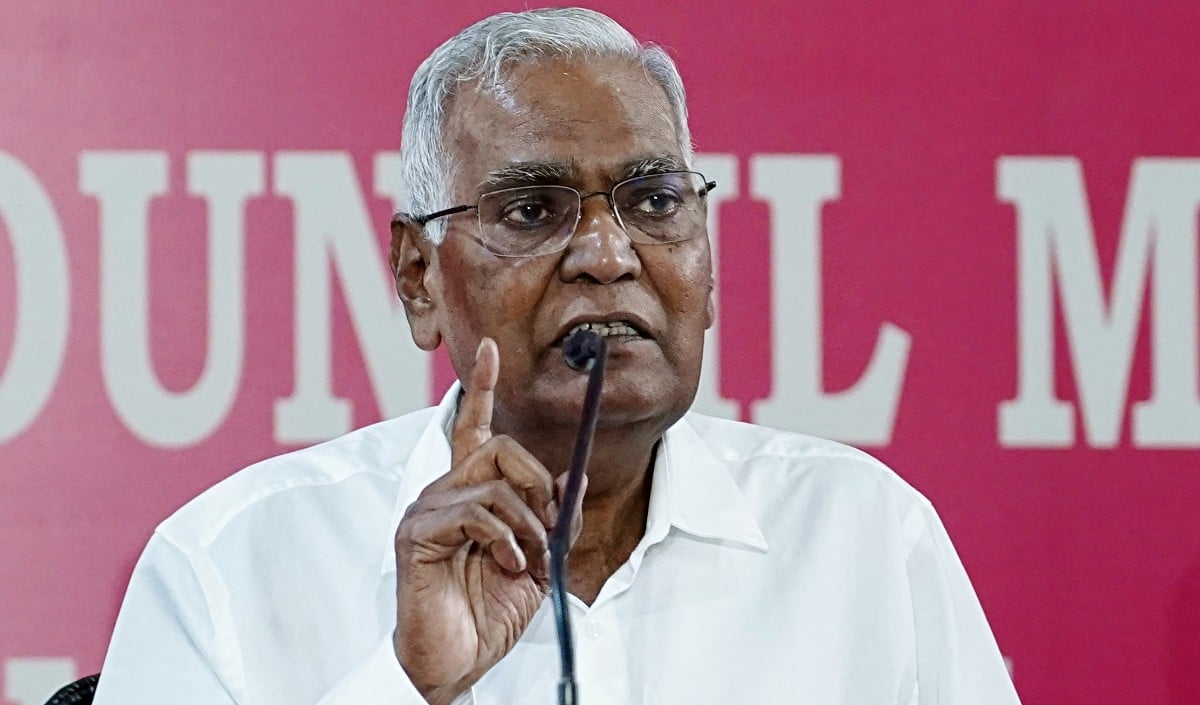CPI के D Raja ने Amit Shah को लिखा पत्र, UP में कार्यकर्ताओं को नज़रबंद करने का लगाया आरोप