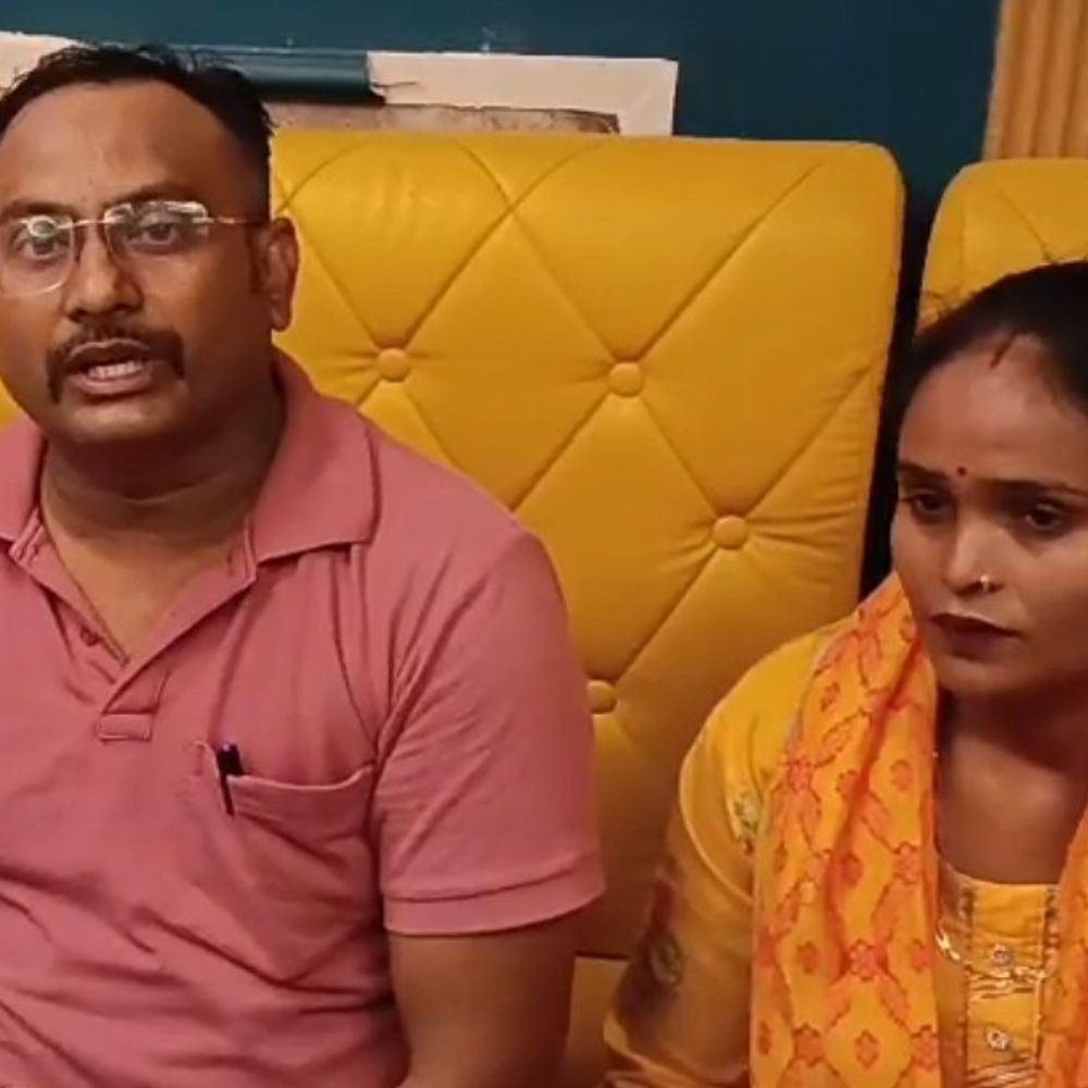 भाजपा जिला उपाध्यक्ष के पति पर ठगी का आरोप:दो पीड़ितों ने मुख्यमंत्री से मांगी मदद, 10 लाख का चेक बाउंस होने का आरोप