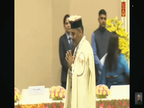 हिमाचल के डॉ. जोगिंदर को राष्ट्रपति ने किया सम्मानित:संगीत नाटक अकादमी पुरस्कार से नवाजा; सिरमौर की हाटी संस्कृति को राष्ट्रीय पहचान दिलाई