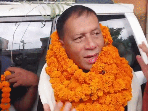 ‘बिहार के गांव-गांव में छुपे हैं चैंपियंस’:हरनौत पहुंचे PCI महासचिव जयवंत जीएच, कॉमनवेल्थ ब्रॉन्ज मेडलिस्ट झंडू से की मुलाकात